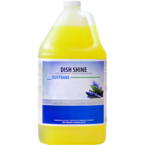 D&eacute;tergent Dish Shine, Liquide, 5 L, Citron Stor-it Systems