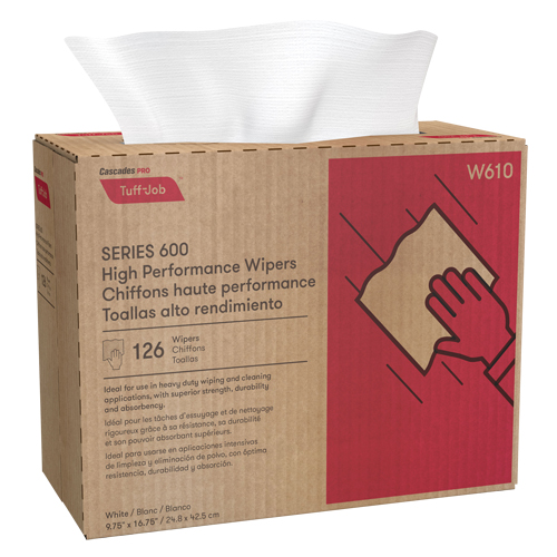 Chiffons enchev&ecirc;tr&eacute;s HP Pro Tuff-Job, Robuste, 16-3/4" lo x 9-3/4" la Stor-it Systems