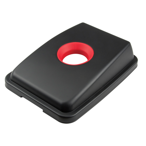 Waste Classification - Lid, Open Lid, Plastic, Fits Container Size: 17-1/4" x 12-1/2" Stor-it Systems