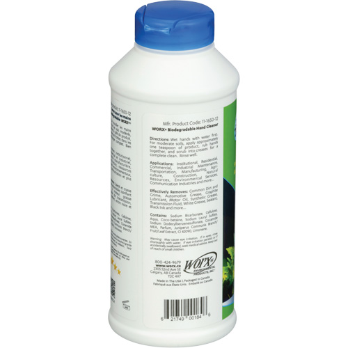 Biodegradable Hand Cleaner, Powder, 0.406 lbs., Bottle, Scented Stor-it Systems