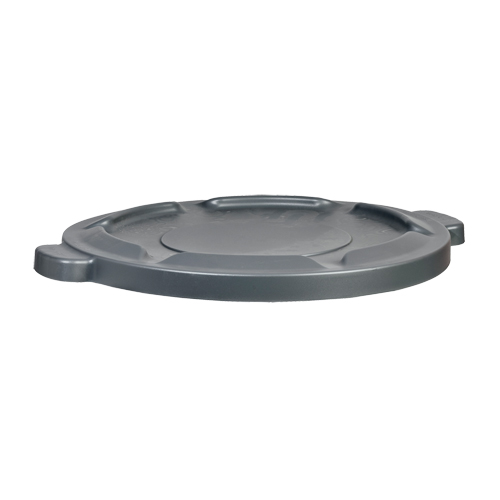 Couvercle pour contenant &agrave; d&eacute;chets de 32 gallons, Couvercle plat, Plastique/Poly&eacute;thyl&egrave;ne, Convient aux contenants 22" dia. Stor-it Systems