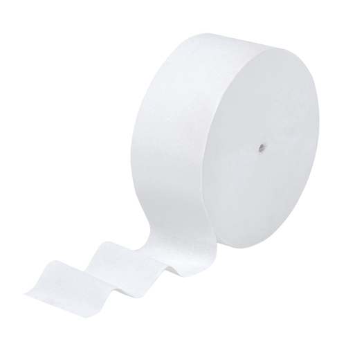 Papier hygi&eacute;nique JRT junior Scott, Rouleau Sans rouleau central, 1 Pli, Longueur 2300', Blanc Stor-it Systems