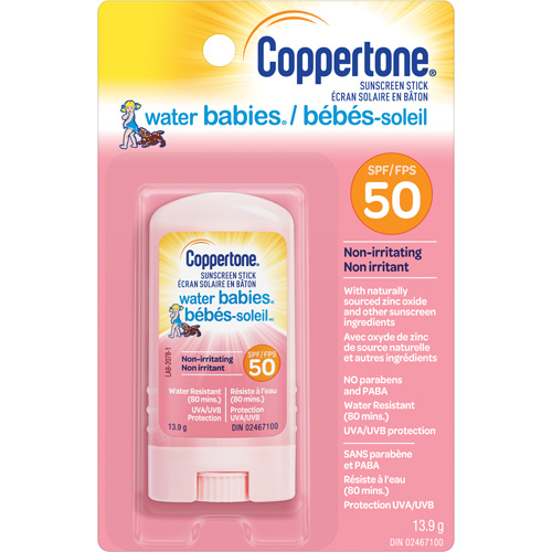 &eacute;cran solaire B&eacute;b&eacute;s-soleil, FPS 50, B&acirc;ton Stor-it Systems
