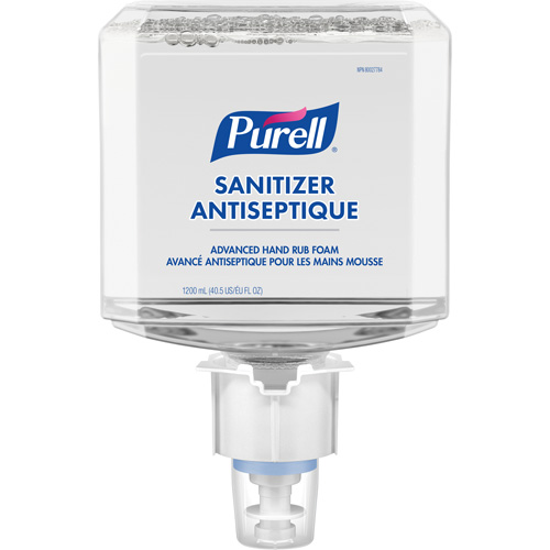 D&eacute;sinfectant pour les mains avanc&eacute; en mousse ES4, 1200 ml, Cartouche de recharge, 70 % alcool Stor-it Systems
