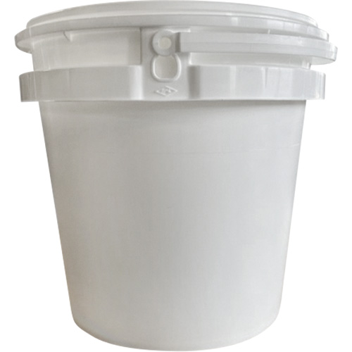 Seau avec couvercle, Plastique, 2,3 gal. Stor-it Systems