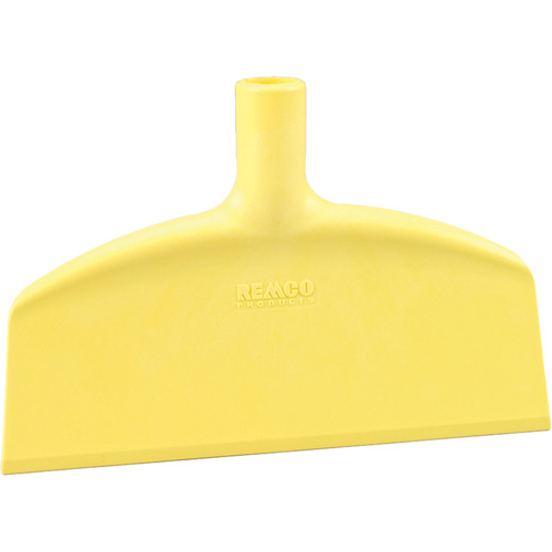 Racloir en nylon pour planchers, Jaune, 10,25" la x 7" lo Stor-it Systems