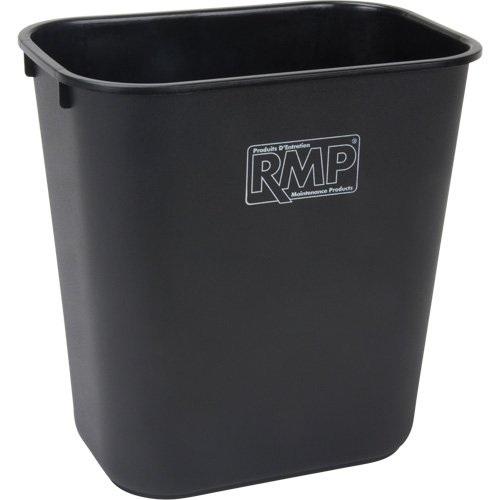 Deskside Wastebasket, 14 Quarts, Polyethylene Stor-it Systems