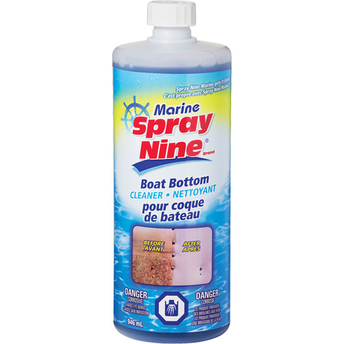 Nettoyant de fond de bateau Spray Nine, 946 ml, Bouteille Stor-it Systems