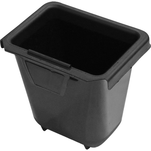 Waste Container, Deskside, Polyethylene, 4-1/4 US Qt. Stor-it Systems
