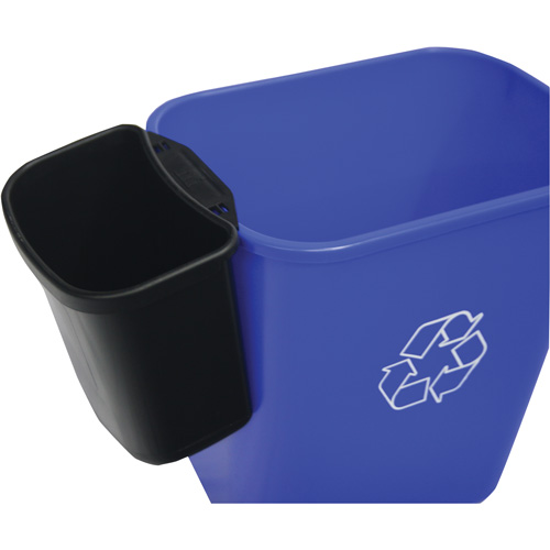 Waste Container, Deskside, Polyethylene, 4-1/4 US Qt. Stor-it Systems