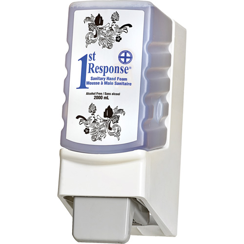 1st Response&reg; Sanitary Hand Foam, Liquid, 2000 ml, Refill, Unscented Stor-it Systems