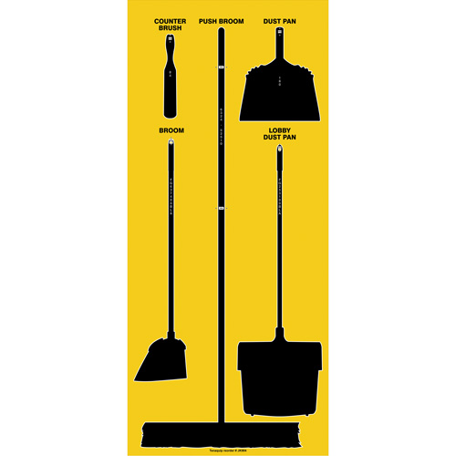 Ultra Aluma-Lite Dry Shadow Board (English Only) Stor-it Systems