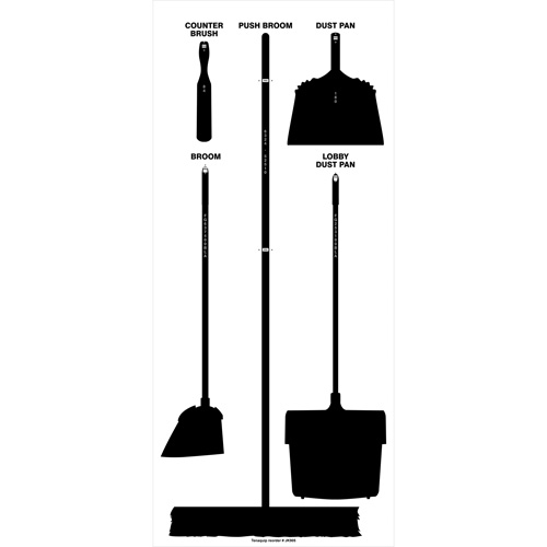 Tableau silhouett&eacute; sec Ultra Aluma-Lite (Anglais seulement) Stor-it Systems