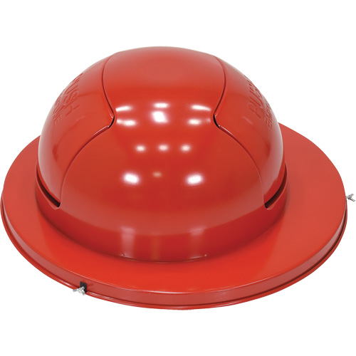 Drum Waste Disposal Top, Dome Lid, Metal, Fits Container Size: 23-1/2" Dia. Stor-it Systems