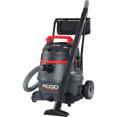 Aspirateur industriel avec chariot NXT, Secs-humides, 6 CV, 14 gal. US (53 litres) Stor-it Systems