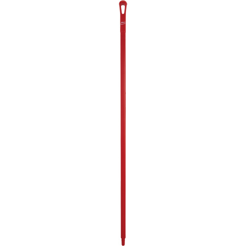 Manche ultra hygi&eacute;nique, Balai/Grattoir/Raclette, Rouge, Ergonomique, 59" lo Stor-it Systems
