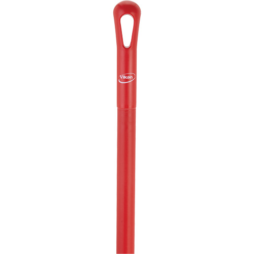 Manche ultra hygi&eacute;nique, Balai/Grattoir/Raclette, Rouge, Ergonomique, 59" lo Stor-it Systems