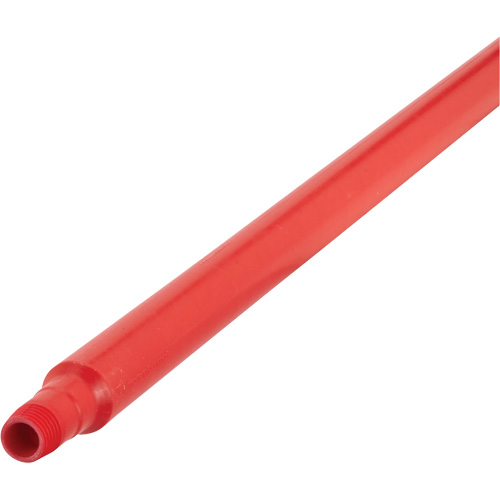 Manche ultra hygi&eacute;nique, Balai/Grattoir/Raclette, Rouge, Ergonomique, 59" lo Stor-it Systems
