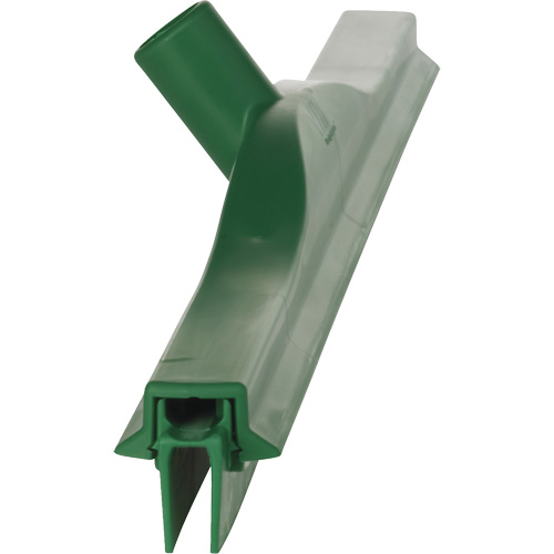 Double Blade Ultra Hygiene Squeegee, 24", Green Stor-it Systems