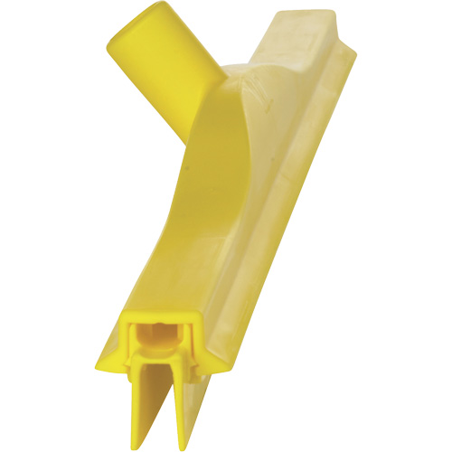 Double Blade Ultra Hygiene Squeegee, 24", Yellow Stor-it Systems