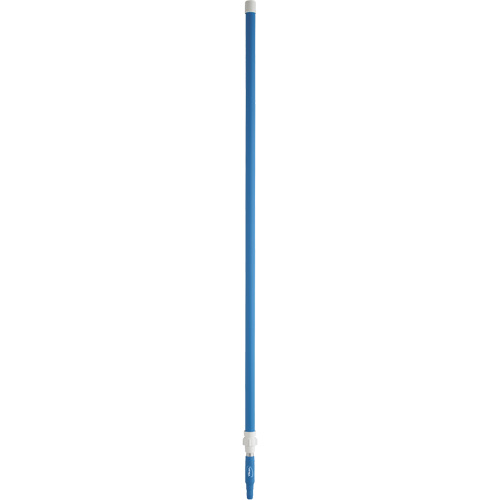 Manche de brosse pour plateforme, Brosse/Support &agrave; tampon, Bleu, T&eacute;lescopique, 62"-113" lo Stor-it Systems