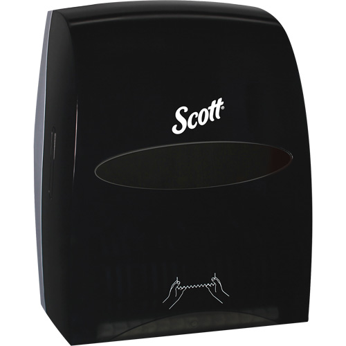 Scott&reg; Essential Hand Towel Roll Dispenser, Manual/No-Touch, 12.63" W x 10.2" D x 16.13" H Stor-it Systems
