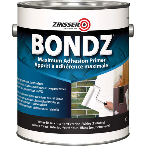 Appr&ecirc;t &agrave; adh&eacute;rence maximale Bondz, 3,78 L, Gallon, Blanc Stor-it Systems
