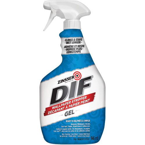 DIF&reg; Wallpaper Stripper Gel, 946 ml, Trigger Bottle Stor-it Systems