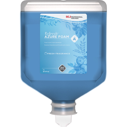 Refresh Azure Hand Soap, Foam, 2 L, Scented Stor-it Systems