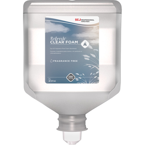 Refresh Clear Handwash, Foam, 2 L, Unscented Stor-it Systems