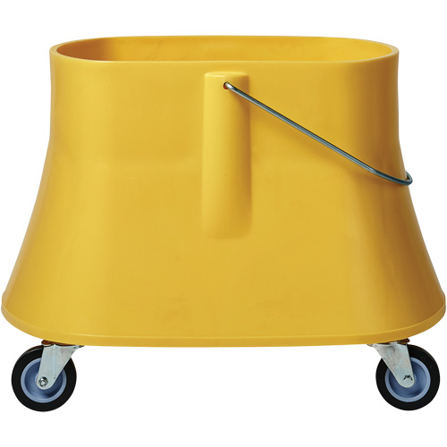 Seau pour vadrouille Champ, Capacit&eacute; de 10 gal. US (40 pintes), Jaune Stor-it Systems