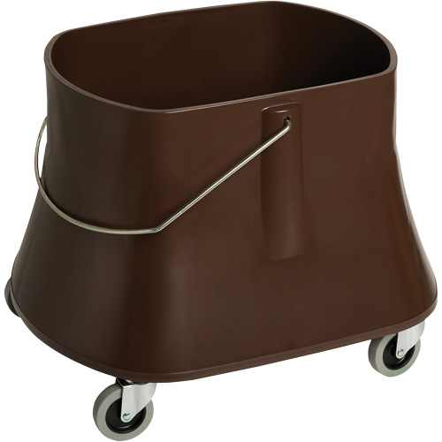 Seau pour vadrouille Champ, Capacit&eacute; de 10 gal. US (40 pintes), Brun Stor-it Systems