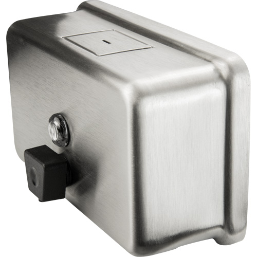 Distributeur de savon horizontal, &agrave; pression, Capacit&eacute; de 1200 ml, Format Vrac Stor-it Systems