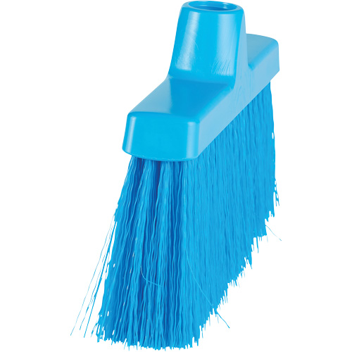 ColorCore Angle Head Broom, Medium Bristles, 10", Polypropylene, Blue Stor-it Systems