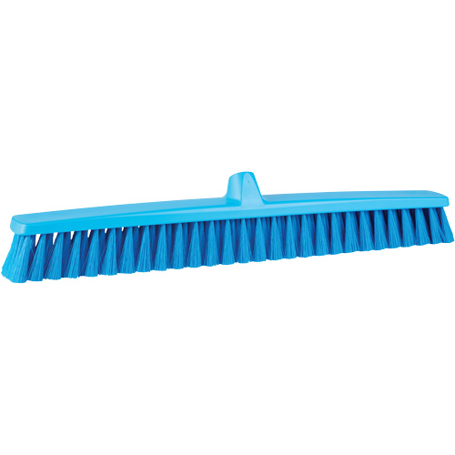 Balai-brosse ColorCore, Crins Fin, 24", Polypropyl&egrave;ne, Bleu Stor-it Systems