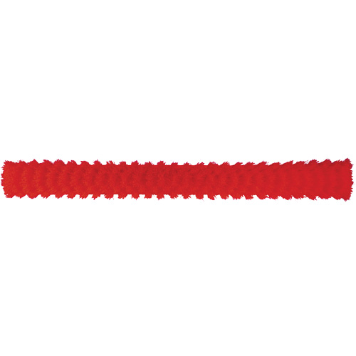 ColorCore Push Broom, Fine Bristles, 24", Polypropylene, Red Stor-it Systems