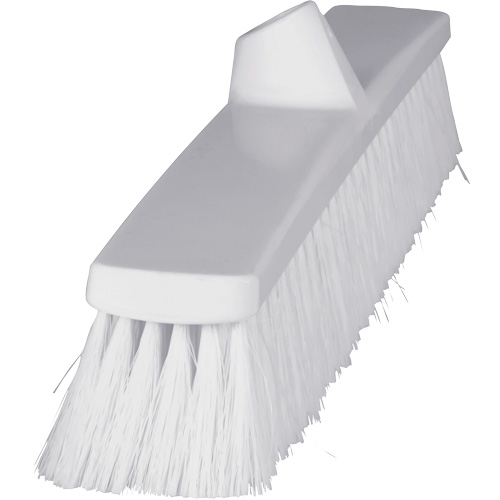 Balai-brosse ColorCore, Crins Fin, 24", Polypropyl&egrave;ne, Blanc Stor-it Systems