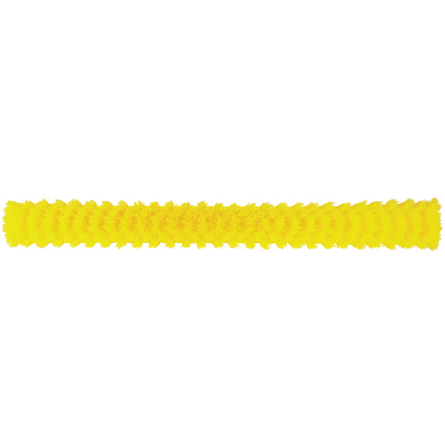 ColorCore Push Broom, Fine Bristles, 24", Polypropylene, Yellow Stor-it Systems