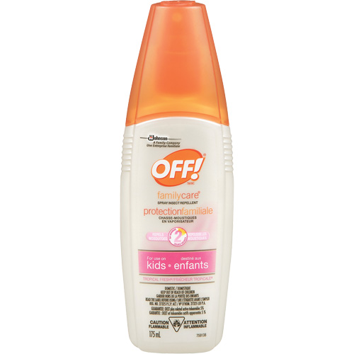 OFF! FamilyCare&reg; Tropical Fresh&reg; Insect Repellent, 5% DEET, Spray, 175 ml Stor-it Systems