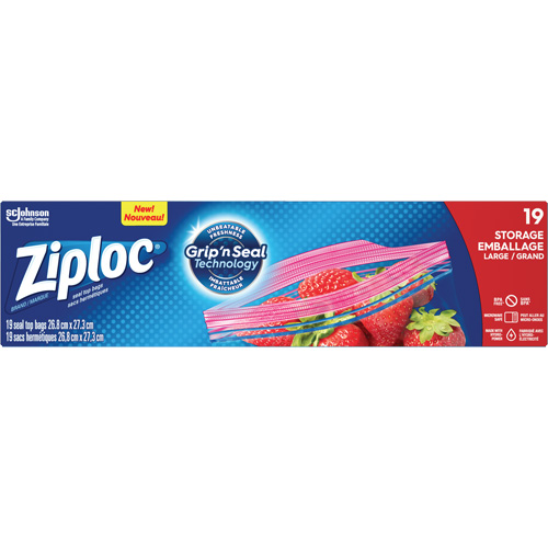 Sacs d'emballage Ziploc Stor-it Systems