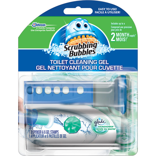 Gel nettoyant pour cuvettes Scrubbing Bubbles, 38 g, Tampon Stor-it Systems