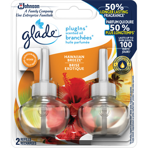 Glade&reg; PlugIns&reg; Scented Oil Refills, Hawaiian Breeze&reg;, Cartridge Stor-it Systems
