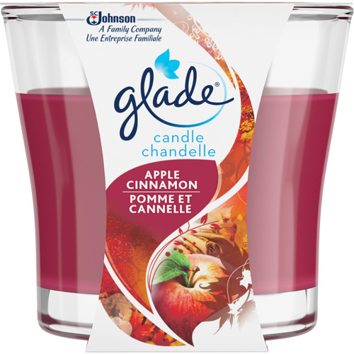 Chandelle en pot Glade, Pomme cannelle Stor-it Systems
