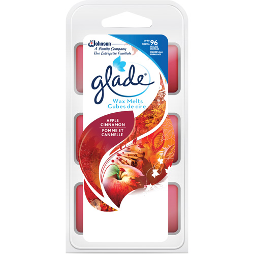 Cubes de cire parfum&eacute;e Glade, Pomme cannelle Stor-it Systems