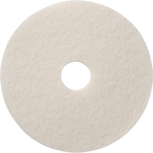 Floor Pads, 12", Polish, White Stor-it Systems
