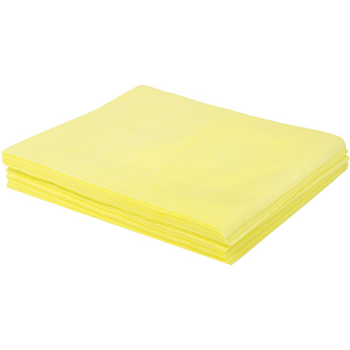 Chiffon &agrave; poussi&egrave;re trait&eacute; &agrave; l'huile pour service moyen TaskBrand, Polyester, Jaune Stor-it Systems