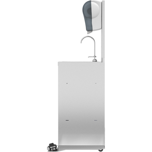 Poste de nettoyage des mains portable MRSink Stor-it Systems