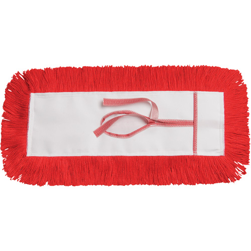 Static-H Dust Mop, Tie-On Style, Nylon, 36" L x 5" W Stor-it Systems