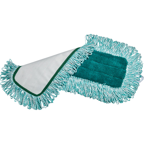 Tampon sec &agrave; frange, Style Boucles et crochets, Microfibre/Polyester, 24" lo x 5-3/4" la Stor-it Systems