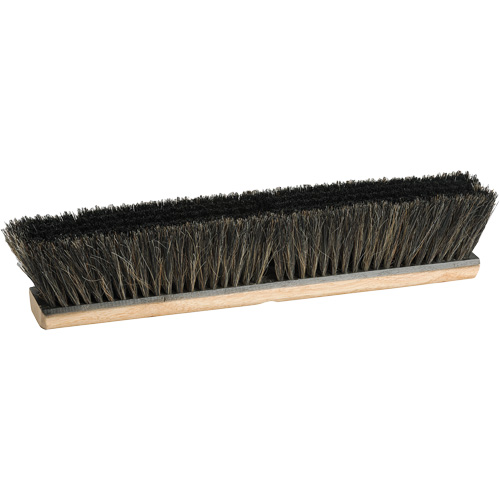 Push Broom Head, 18", Fine, PVC/Animal Hair Bristles Stor-it Systems